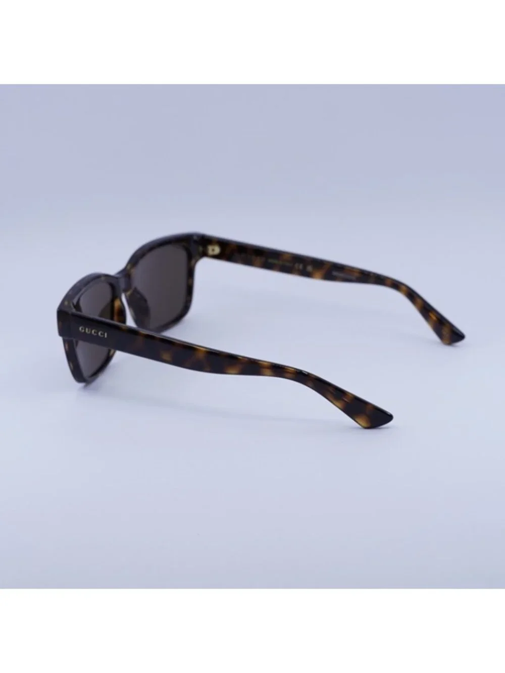 Gucci GG1716S 002 Sunglasses Havana Square Frame, Brown Lenses